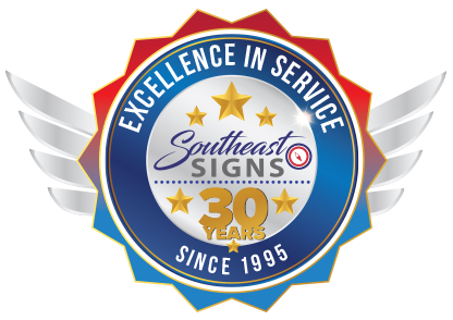Southeast Signs, LLC Thirty Years of Experience badge